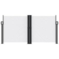 VidaXL Windscherm uittrekbaar 120x1000 cm wit - thumbnail
