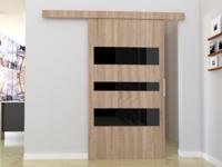 Schuifdeur CORWEL 96 sonoma - thumbnail