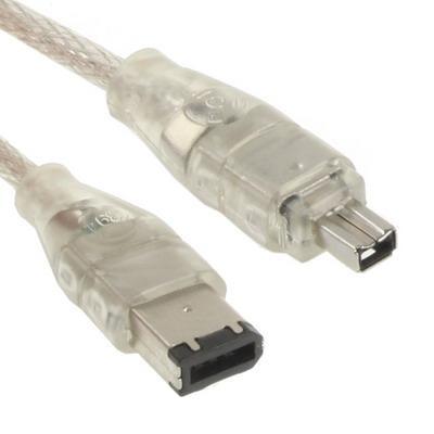 Hoge kwaliteit IEEE 1394 FireWire 6 Pin naar 4 Pin kabel, Lengte: 5 meter