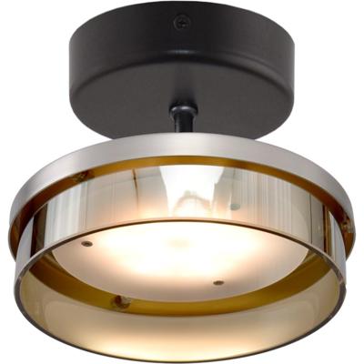 Masterlight PlafondlampImperia zwart met nikkel - 5040-05-37-02