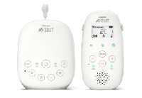 Baby Monitor SCD713/26 - PHILIPS AVENT - Audio DECT - Bianco - Schermo LCD - Sensore di temperatura - Luce notturna - thumbnail