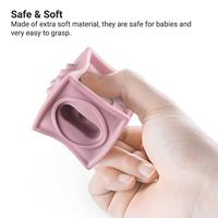 Mijn eerste educatieve kubussen - Babytolove meerkleurig pastel - thumbnail