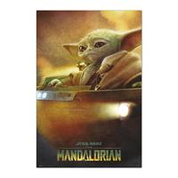 Poster Star Wars - The Mandalorian - Grogu Pod 61x91,5cm - thumbnail