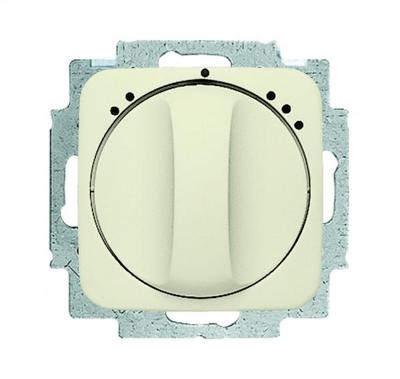 Busch-Jaeger ventilatorschakelaar met draaiknop creme