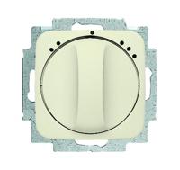 Busch-Jaeger ventilatorschakelaar met draaiknop creme - thumbnail