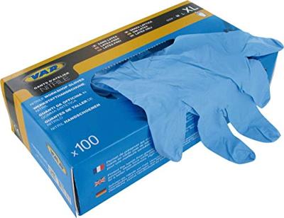 VAR Handschoen nitril latex-vrij xl bl ds a 100