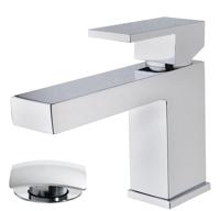 Wastafelmengkraan Wiesbaden Rombo met Clickwaste Chroom - thumbnail