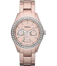 Horlogeband Fossil ES2975 Aluminium Roze 18mm Horlogeband Fossil ES2975 Aluminium Roze 18mm