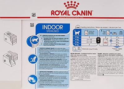 Royal Canin Indoor Sterilised natvoer kat (in gelei) 2 dozen (24 x 85 g)