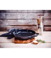 Alva Grillpan - Grillplaat - Nori - Gietijzer ø 28 cm - geëmailleerde anti-aanbaklaag - thumbnail
