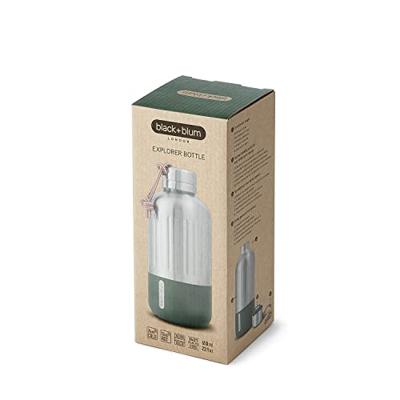 Black+Blum Explorer Geïsoleerde Fles Klein - 0.65Ltr - Olijf Black+Blum Explorer Geïsoleerde Fles Klein - 0.65Ltr - Olijf
