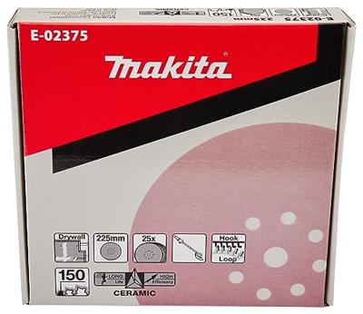 Makita Accessoires E-02375 | Schuurschijf | 225mm | K150 | Velcro - E-02375