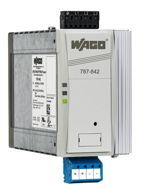 WAGO 787-842 DIN-rail netvoeding 24 V/DC 20 A 480 W Aantal uitgangen:1 x Inhoud 1 stuk(s)