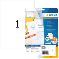 Etiket HERMA 4230 210x297mm A4 correctie wit 25stuks - thumbnail