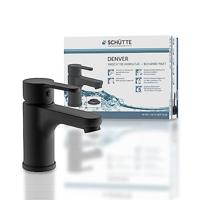 SCHÜTTE wastafelmengkraan denver matzwart - thumbnail