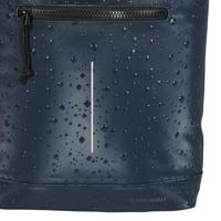 New Rebels New York Droplets Rolltop Rugtas Navy Blauw Waterafstotend 21 Liter Laptopvak - thumbnail