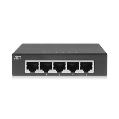 Gigabit netwerkswitch met 5 poorten ACT AC4415