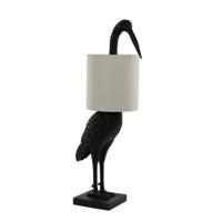 Tafellamp Birdy 77cm hoog zwart - thumbnail