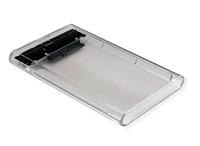 VALUE Externe HDD/SSD behuizing, 2.5, SATA 6.0 Gbit/s naar USB 3.2 Gen 1 type C - thumbnail