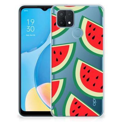 OPPO A15 | Siliconen Case | Watermelons