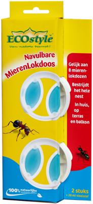 Ecostyle Navulbare mierenlokdoos - thumbnail