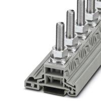 Phoenix Contact 3049408 Verbinder voor hoge stroomsterkten 32 mm Boutaansluiting Grijs 10 stuk(s) - thumbnail