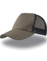 Atlantis AT511 Rapper Cotton Cap - Olive/Black - One Size - thumbnail