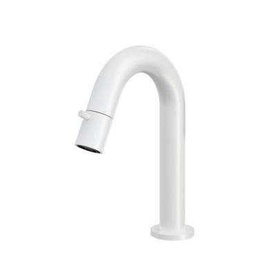 Fonteinkraan Hotbath Dude 1-knop gebogen 19.3 cm Rond Mat Wit Fonteinkraan Hotbath Dude 1-knop gebogen 19.3 cm Rond Mat Wit