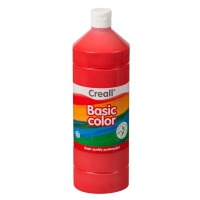 Plakkaatverf creall basic rood 1000ml