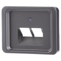 Busch-Jaeger 2CKA001753A8485 UAE-, IAE-, ISDN-contactdoos Afdekking Platina 1 stuk(s)