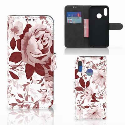 Hoesje Honor 10 Lite Watercolor Flowers Hoesje Honor 10 Lite Watercolor Flowers
