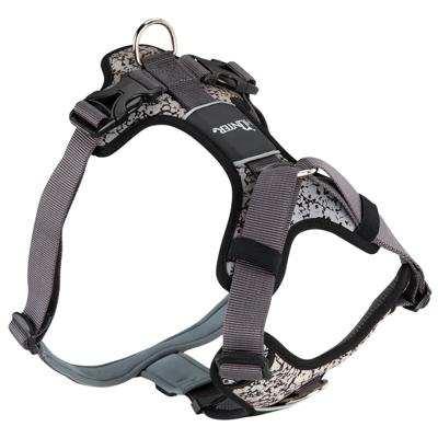 HUNTER Hondentuig Divo Reflect, zwart, Maat: L-XL HUNTER Hondentuig Divo Reflect, zwart, Maat: L-XL