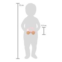 Small Foot - houten duwautootje roze - thumbnail