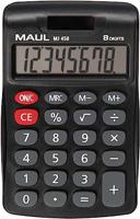Maul MJ 450 Bureaurekenmachine Zwart Aantal displayposities: 8 werkt op batterijen, werkt op zonne-energie (b x h) 113 mm x 72 mm - thumbnail