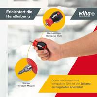 Wiha Schroevendraaier | met bitmagazijn | magnetisch 33741 - thumbnail