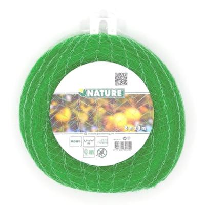 Nature vogelnet mono 8x8 m groen