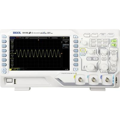 Rigol DS1202Z-E Digitale oscilloscoop 200 MHz 2-kanaals 1 GSa/s 24 Mpts 8 Bit 1 stuk(s) Rigol DS1202Z-E Digitale oscilloscoop 200 MHz 2-kanaals 1 GSa/s 24 Mpts 8 Bit 1 stuk(s)