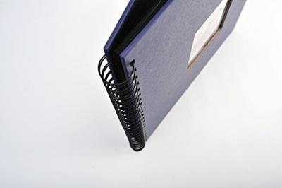 walther+ design SA-110-U Ringbandalbum (b x h) 30 cm x 30 cm Blauw 50 bladzijden