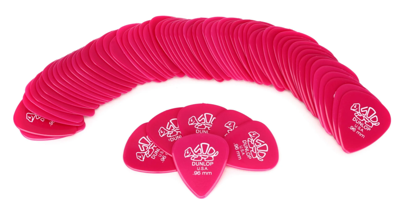Dunlop 41R96 Delrin 500 0.96 mm 72-pack plectrumset roze Dunlop 41R96 Delrin 500 0.96 mm 72-pack plectrumset roze