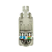 LogiLink MP0080-CAT MP0080 veldconfectioneerbare RJ45-stekker CAT 8.1-EconLine, grijs, roestvrij staal - thumbnail