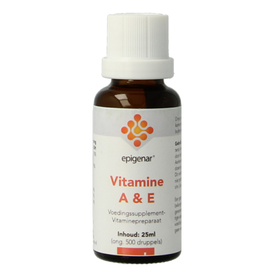 Vitamine A & E druppels 25 Milliliter Vitamine A & E druppels 25 Milliliter