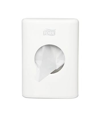 Tork dispenser voor hygiënezakjes, wit, systeem B5