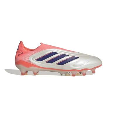 adidas Copa Pure III Elite Veterloze Gras Voetbalschoenen (FG) Gebroken Wit Blauw Roze