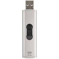 Transcend ts2tesd320a esd320a external ssd, 2 tb, usb 10gbps, type-a, 1050/ 950 mb/s, silver - thumbnail