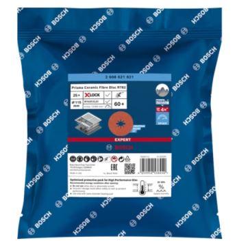 Bosch Accessories 2608621821 Fiberschijf Diameter 115 mm Boordiameter 22.23 mm 25 stuk(s)