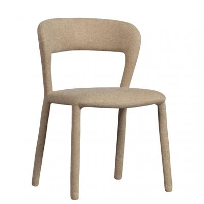 WOOOD Eetkamerstoel 'Noble' Geweven, kleur Zand WOOOD Eetkamerstoel 'Noble' Geweven, kleur Zand