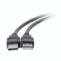 C2G /Cables to Go 28105 USB 2.0 A mannelijk naar A mannelijk kabel (1 meter, zwart) - thumbnail