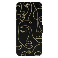 Samsung Galaxy S23 flipcase - Abstract faces - thumbnail