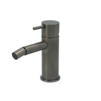 Hotbath Cobber bidetmengkraan L-uitloop zonder waste verouderd ijzer CB018AI - thumbnail