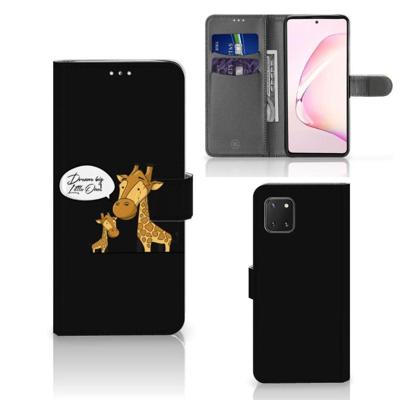 Samsung Note 10 Lite Leuk Hoesje Giraffe Samsung Note 10 Lite Leuk Hoesje Giraffe